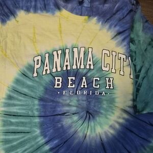 Panama City Beach Tie-Dye Short Sleeve Tee